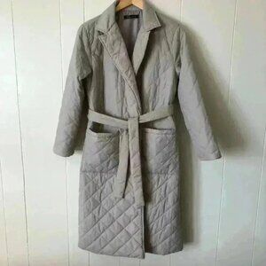 Simplee Lightweight Quilted Coat with pockets Size S